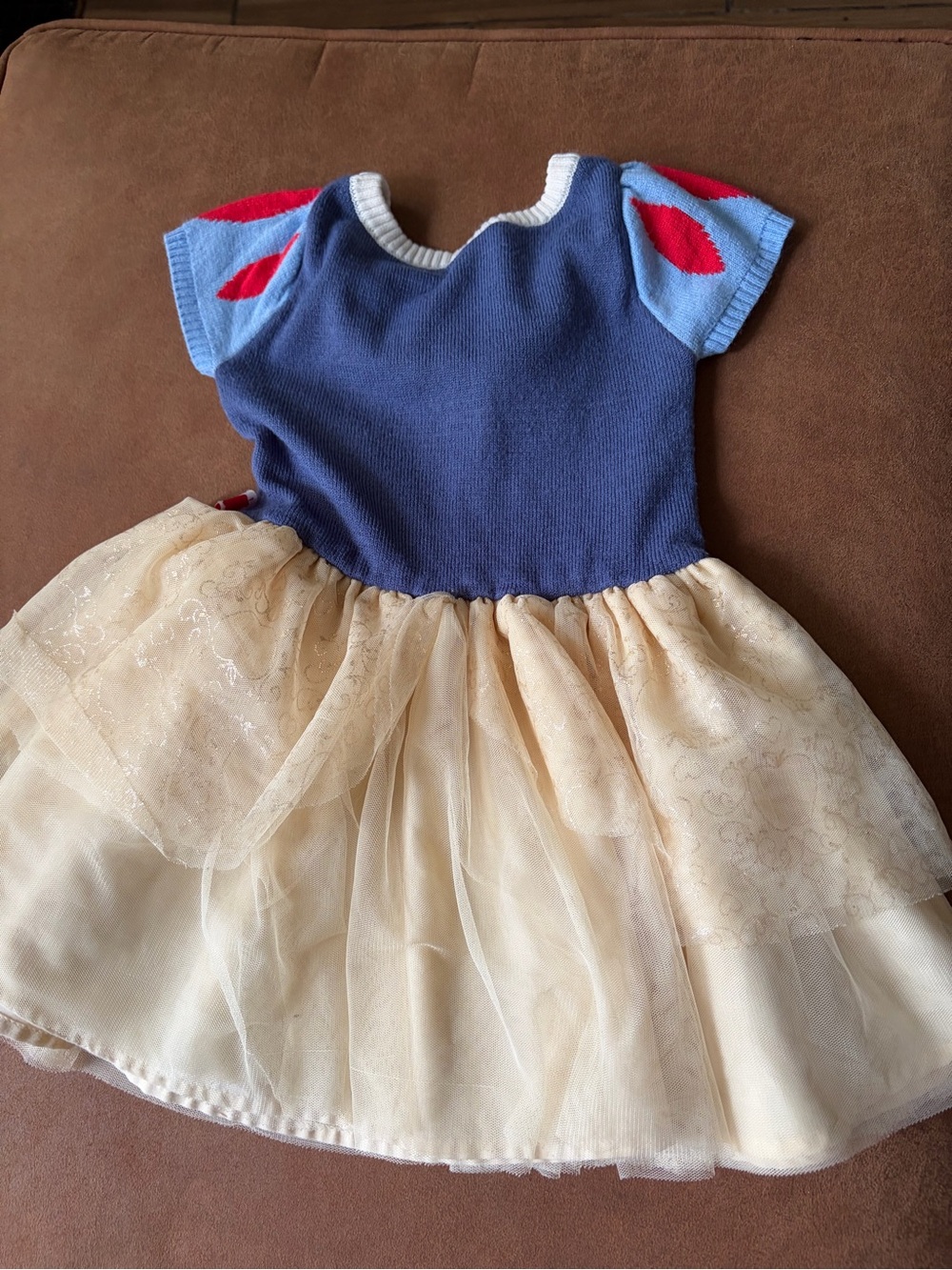 Disney Snow White Sweater Dress 3T - Picture 2 of 3